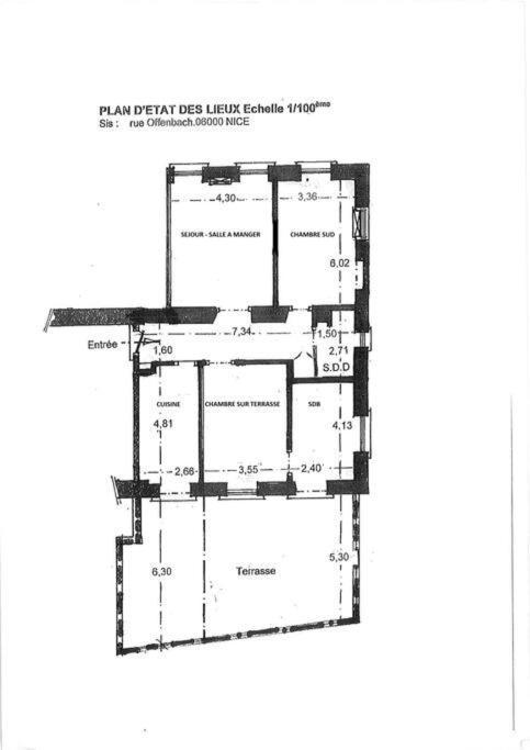 Superbe Appartement De 105 M2, Hyper Centre Avec Terrasse, Parking, A 5 Min De La Mer Nice Eksteriør billede